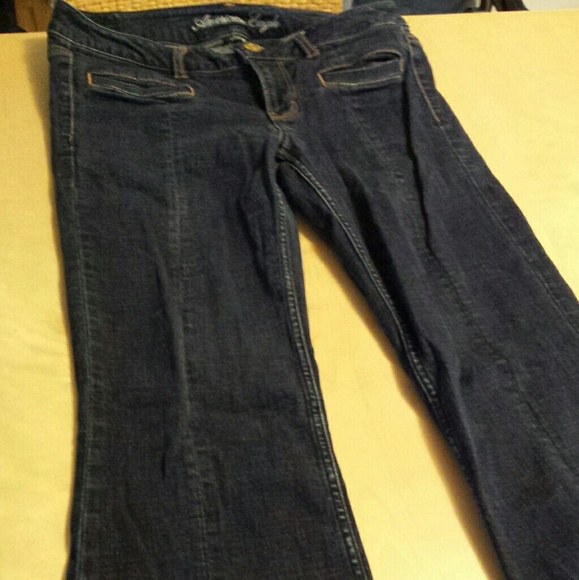 American Eagle jeans/denim stretch flare - Picture 2 of 6
